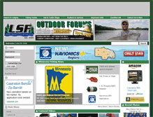 Tablet Screenshot of lakestatefishing.com